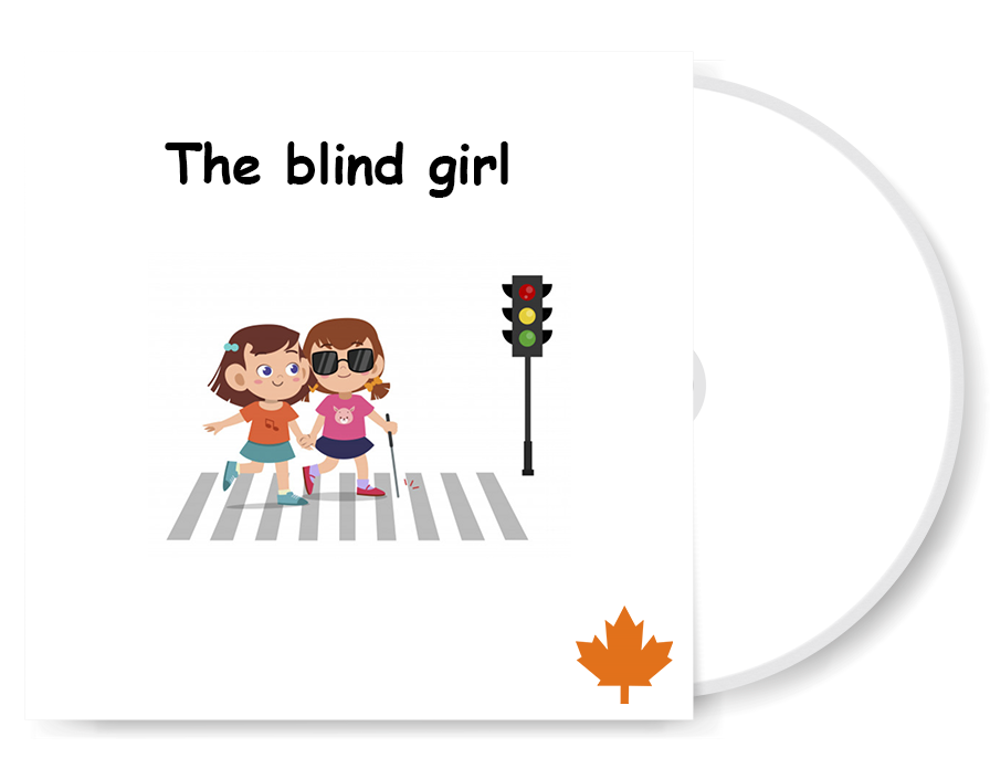 The blind girl